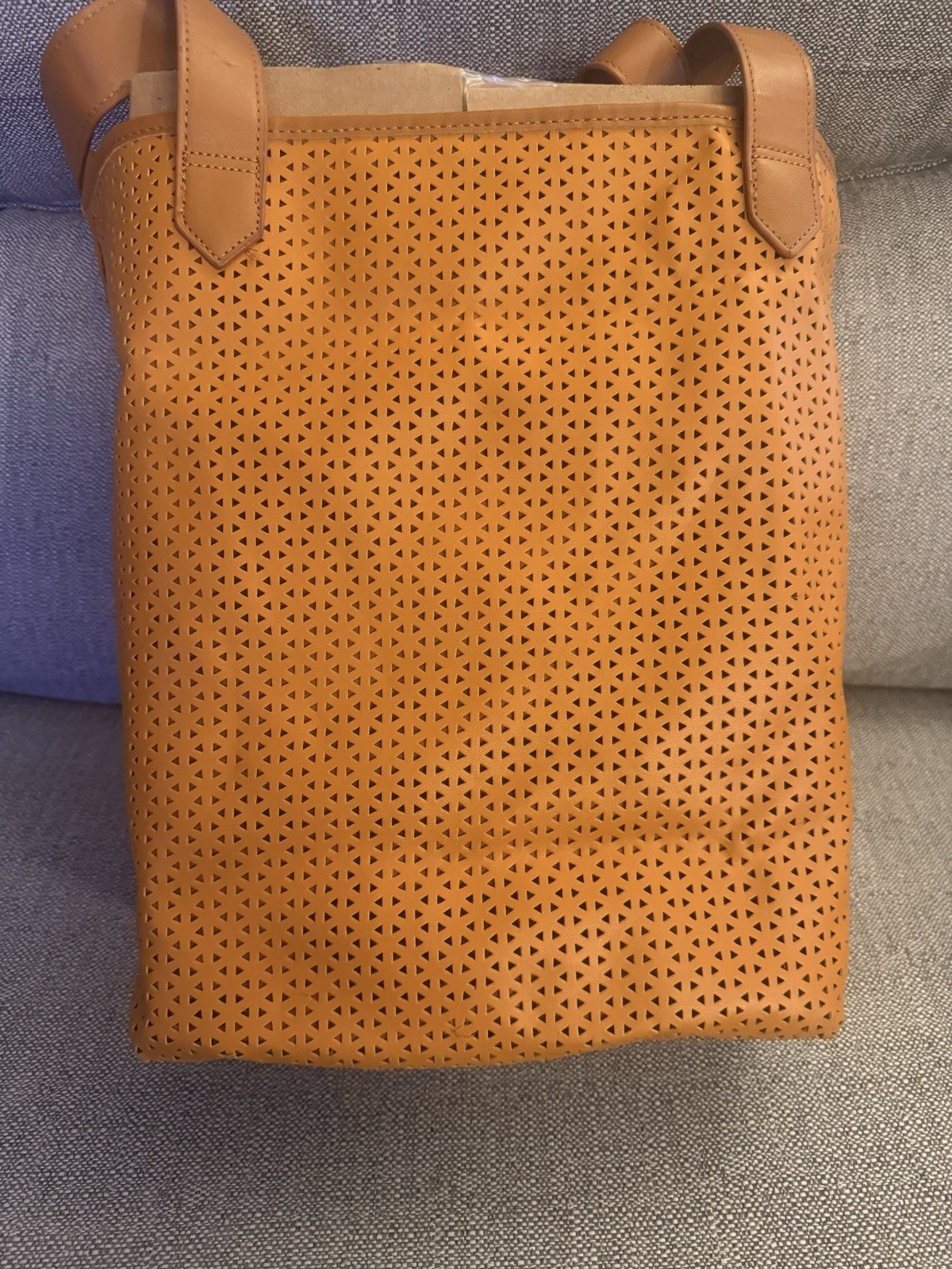 Disney Tigger Perforated Tote – Winnie The Pooh PVC Polyester 13”x 10” w/ Charm