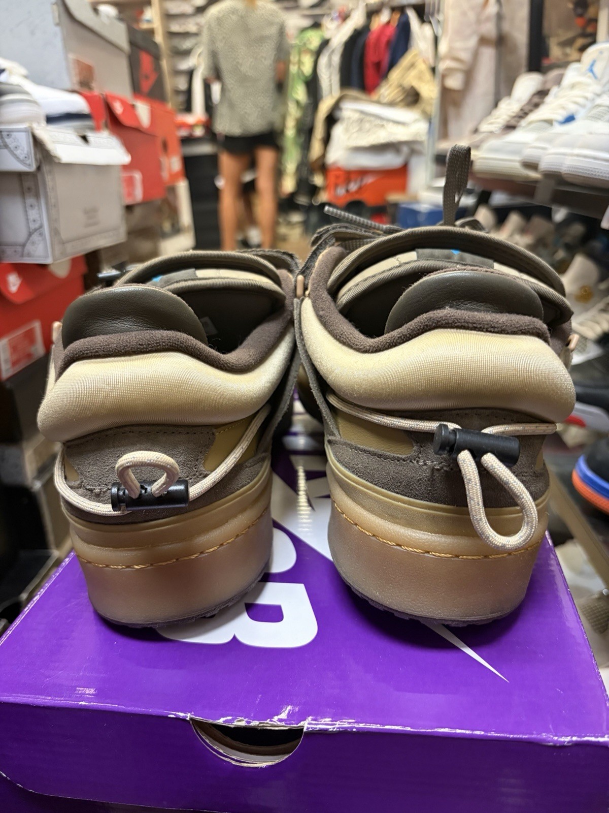 Size 10 – Bad Bunny x adidas Forum Buckle Low The First Cafe USED NO BOX