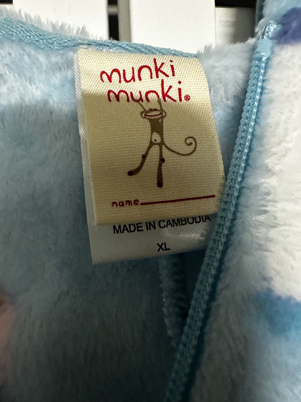 MUNKI MUNKI XL WOMENS ONE PIECE HOODED Footless JUMPSUIT COFFEE CUP Design