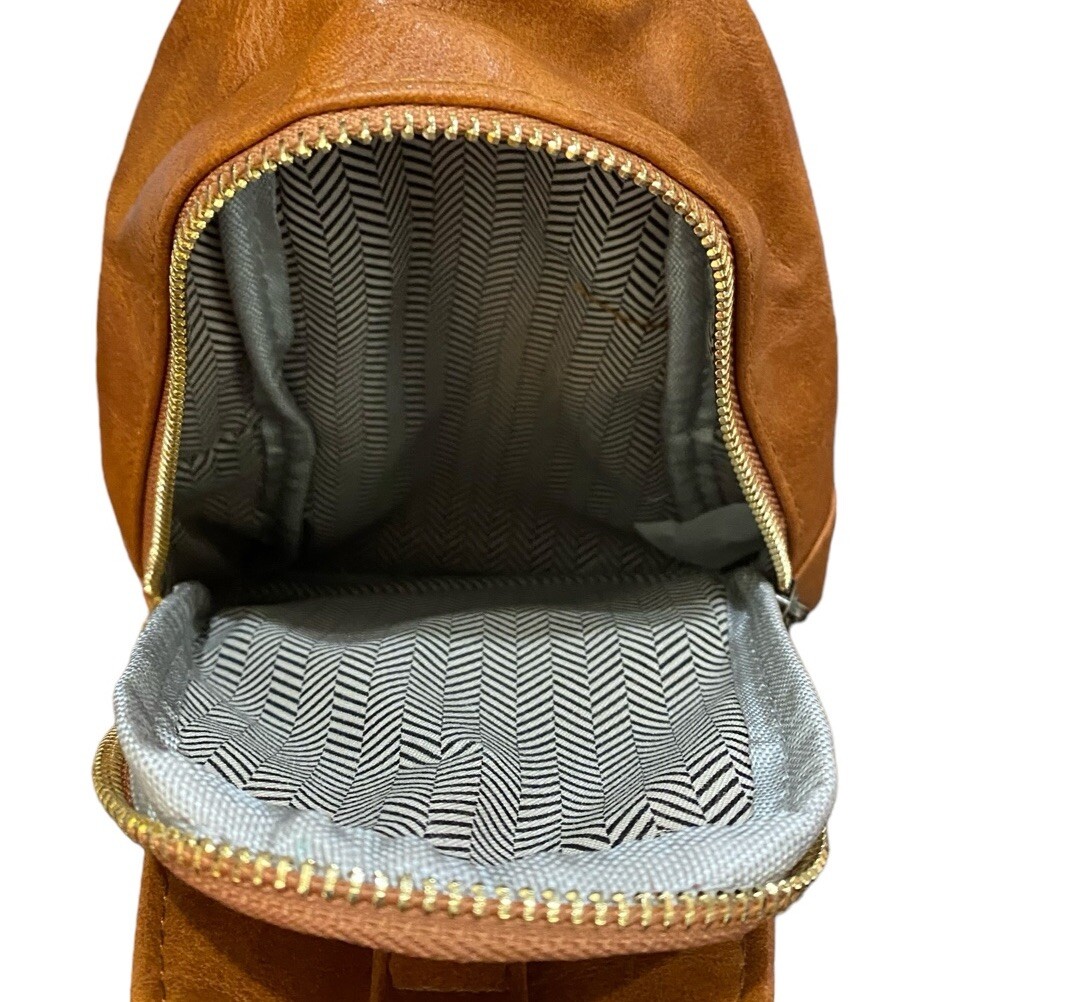 Crossbody Bag Purse Vegan Leather Shoulder Chest Adjust Guitar Strap Haibolan