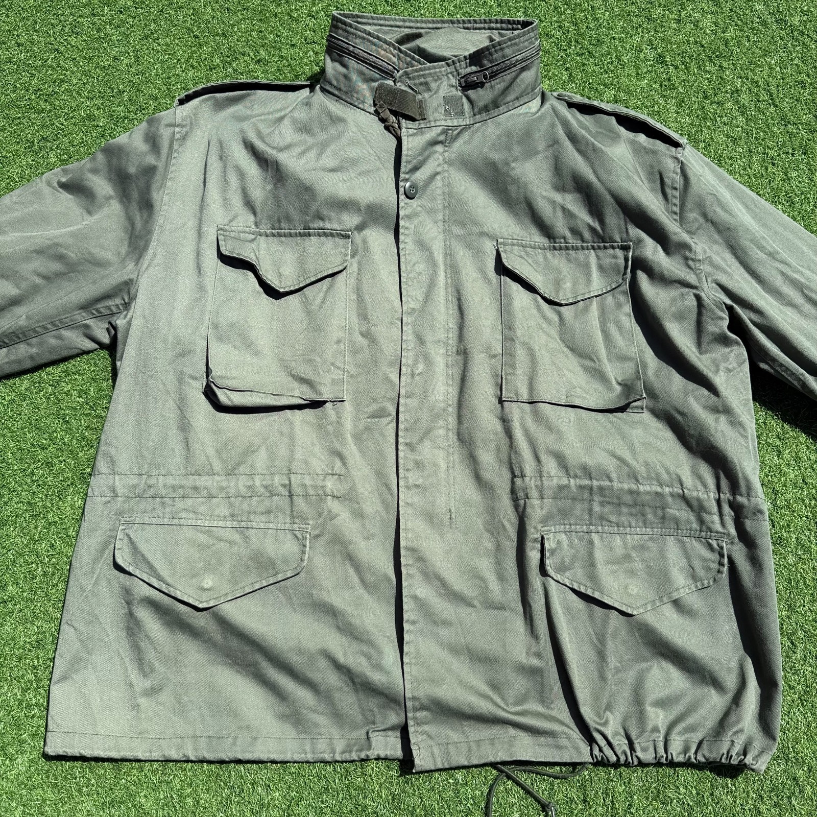 Mil-Tec by Sturm GMBH Military Field Jacket Coat Olive Green Size XXXL Rambo