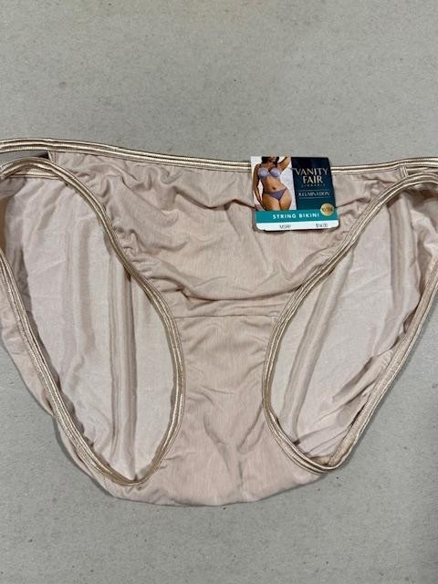 4 pc VANITY FAIR String Bikini ILLUMINATION 18108/18810 assorted colors 9-10-11