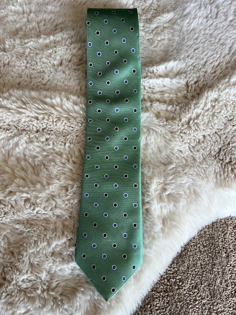 New Nordstrom 100% Silk USA Tie 3.25 inches
