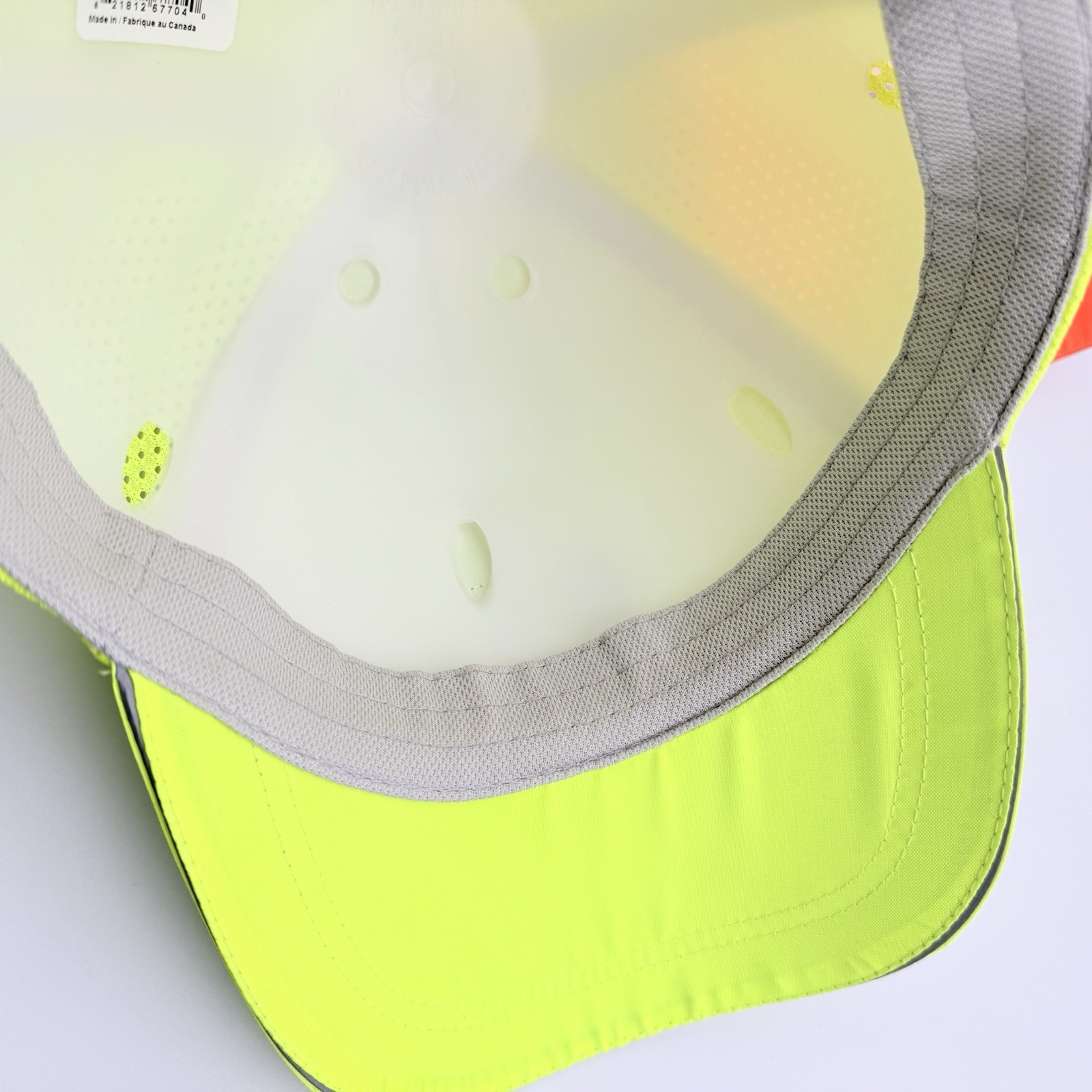 Ergodyne Strapback Baseball Cap High Visibility OS Set of 2 w/ Protective Shell