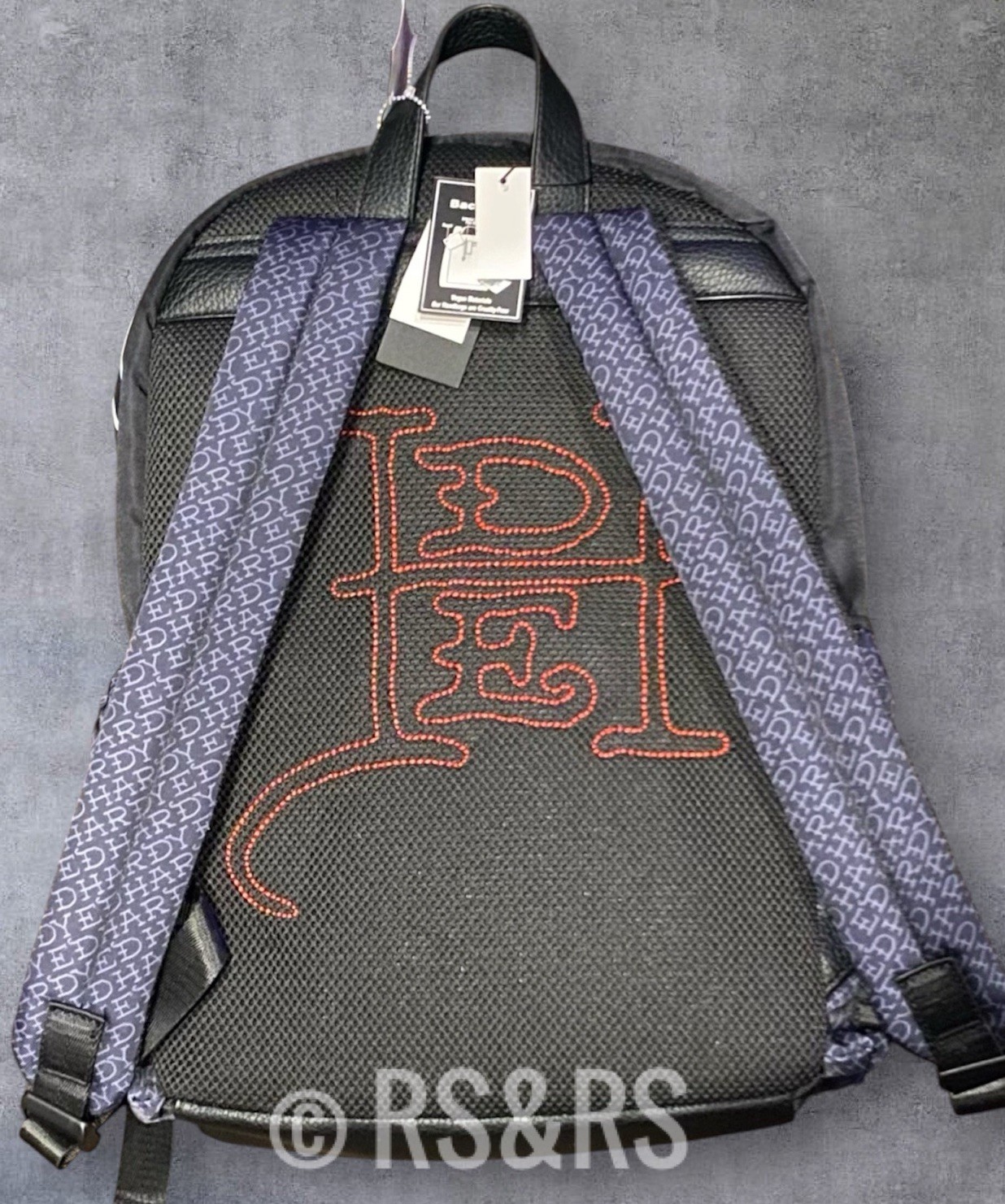 Ed Hardy Screaming Tiger Graphic Tattoo Large School Bag Backpack ~ Y2K ~ NWT