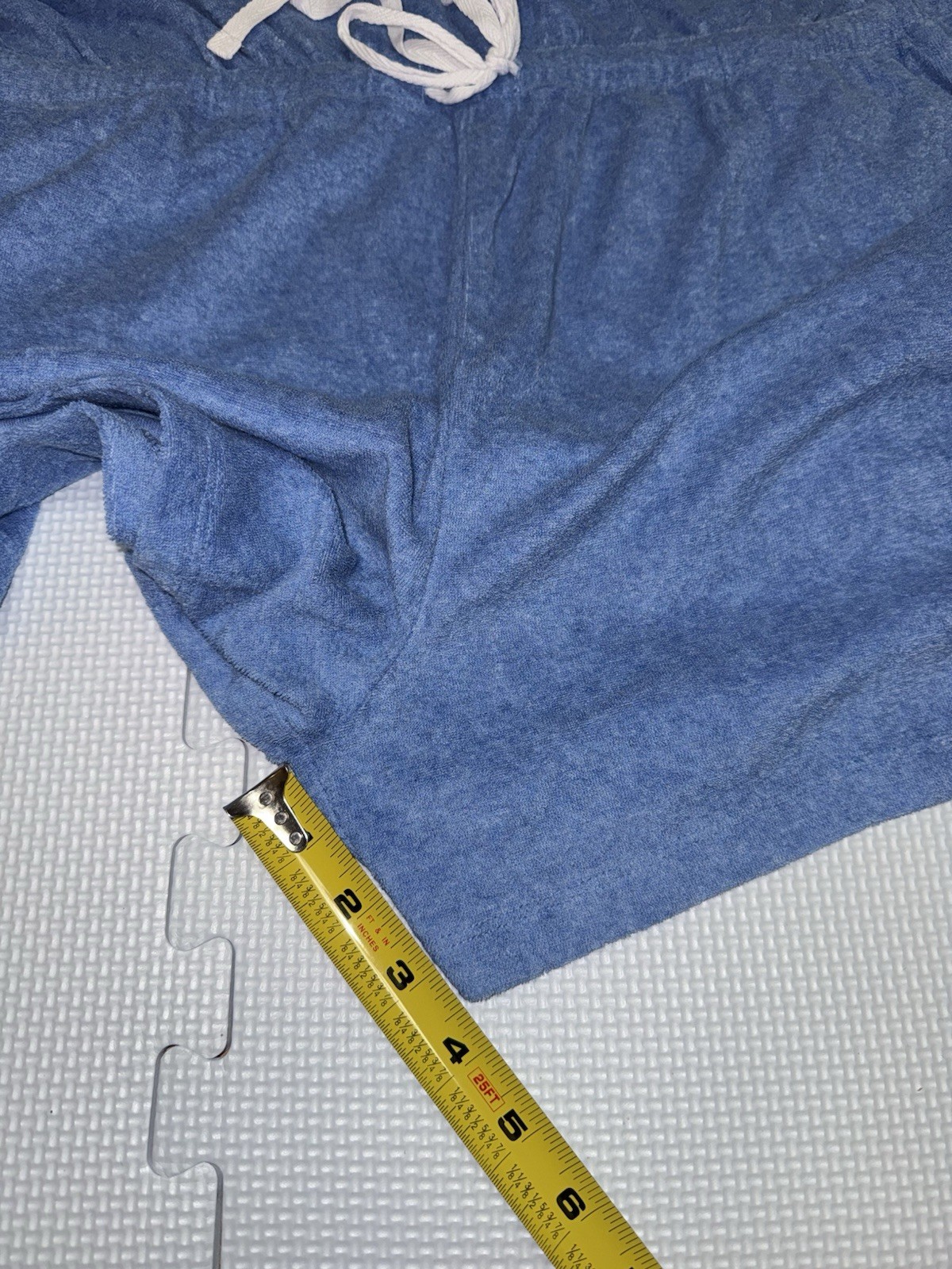 Polo Ralph Lauren Women’s Terry Romper Blue With White Size XL NWOT Free Ship