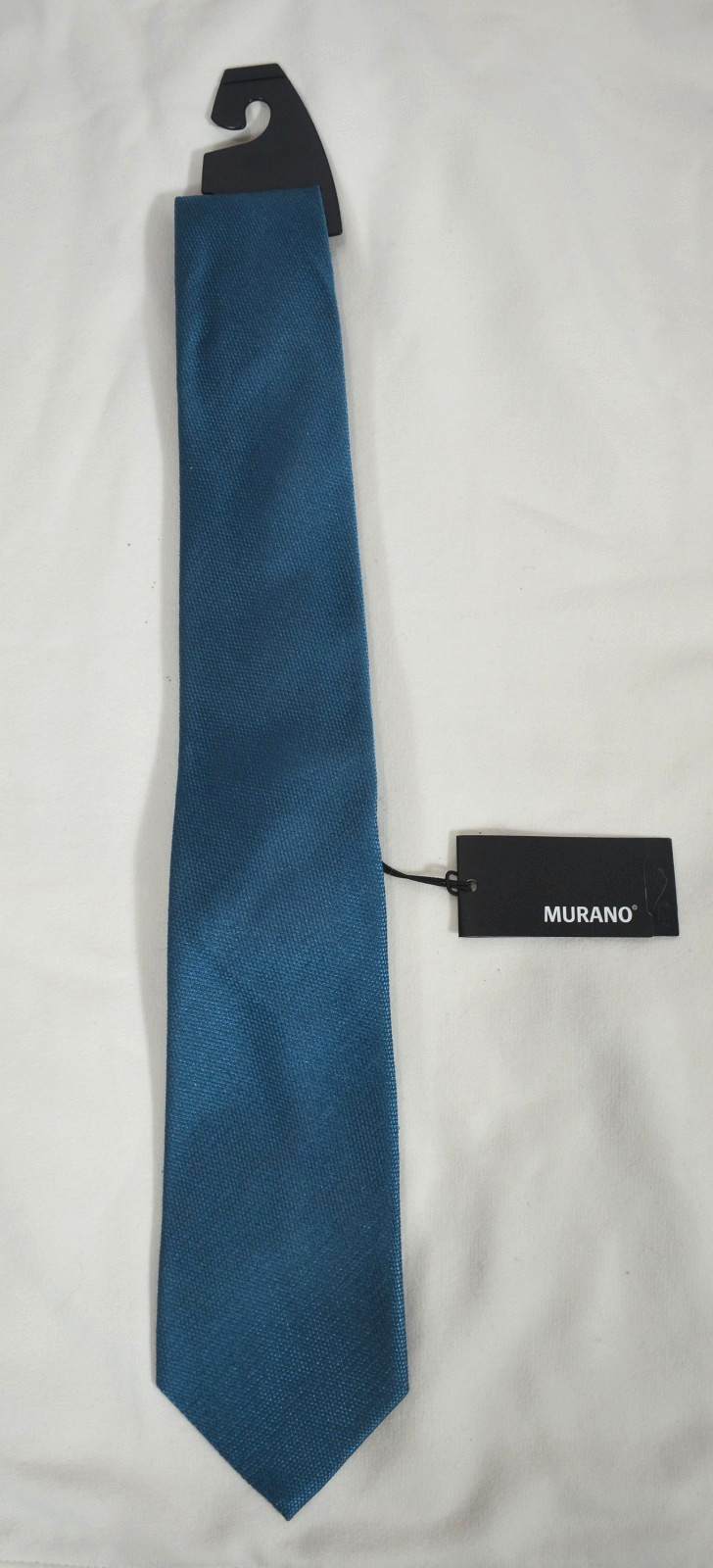 NWT Murano 100% Reflective Blue Silk Men’s 58″ Long 3 1/8″ Neck Tie MSRV $49..95