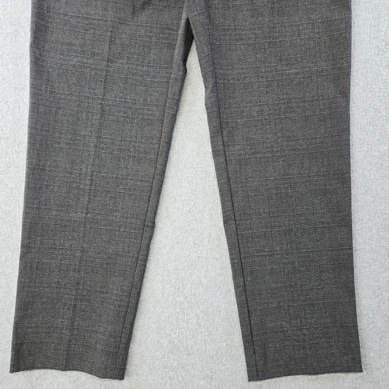 89TH + MADISON Pants Womens M Gray Ponte Ankle Comfort Waist Pull On Pockets