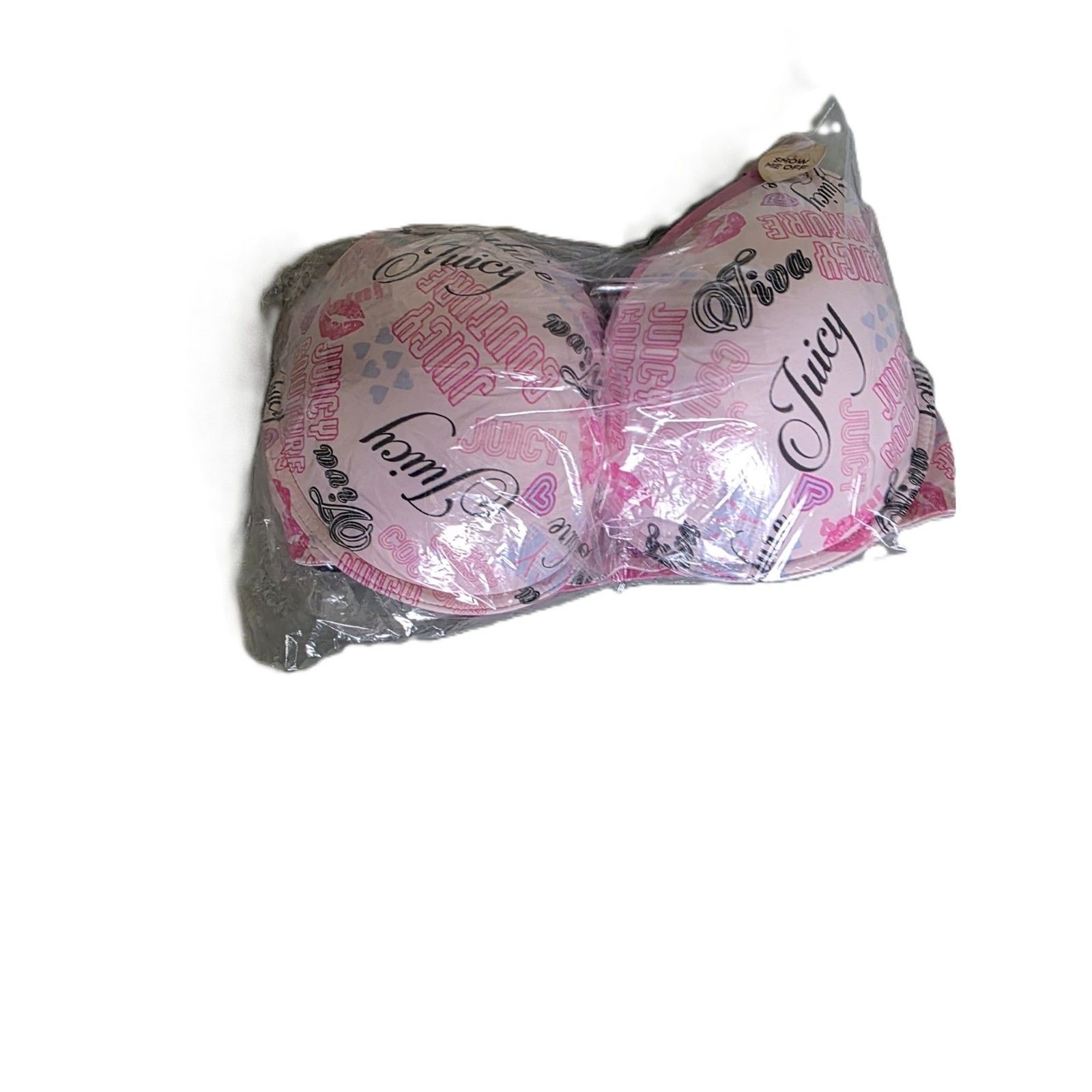 Juicy Couture 3-Pack Push-Up T-Shirt Bras NWT Size 40D