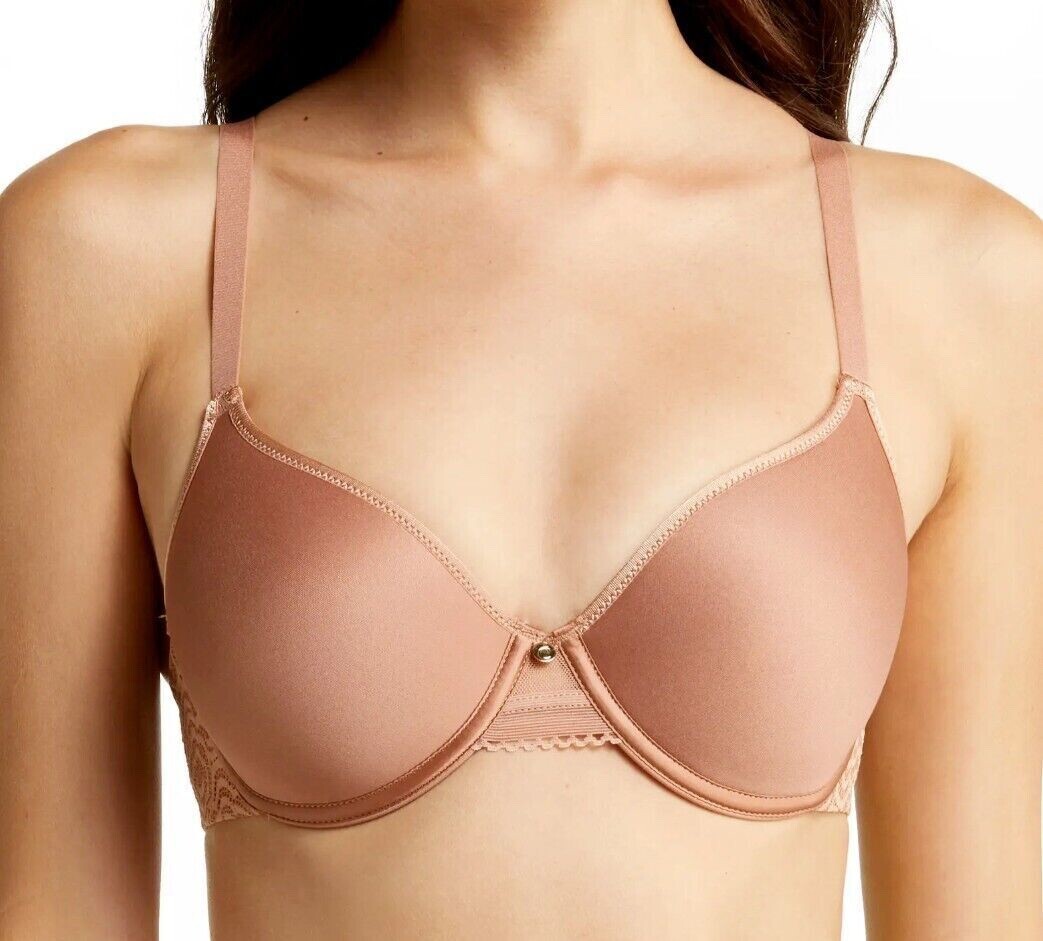 NEW CHANTELLE C13B60 MOCHA C JOLIE J-HOOK MEMORY FOAM BRA 36DDD