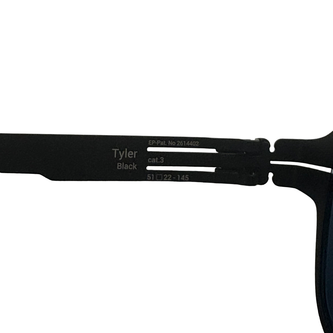 Ic! Berlin IC0021 TYLER Black Sunglasses 51mm 22mm 145mm