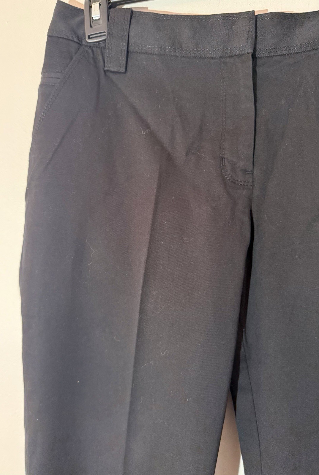 Tommy Bahama Women’s Black Pants 95% Cotton 5% Spandex Size 12