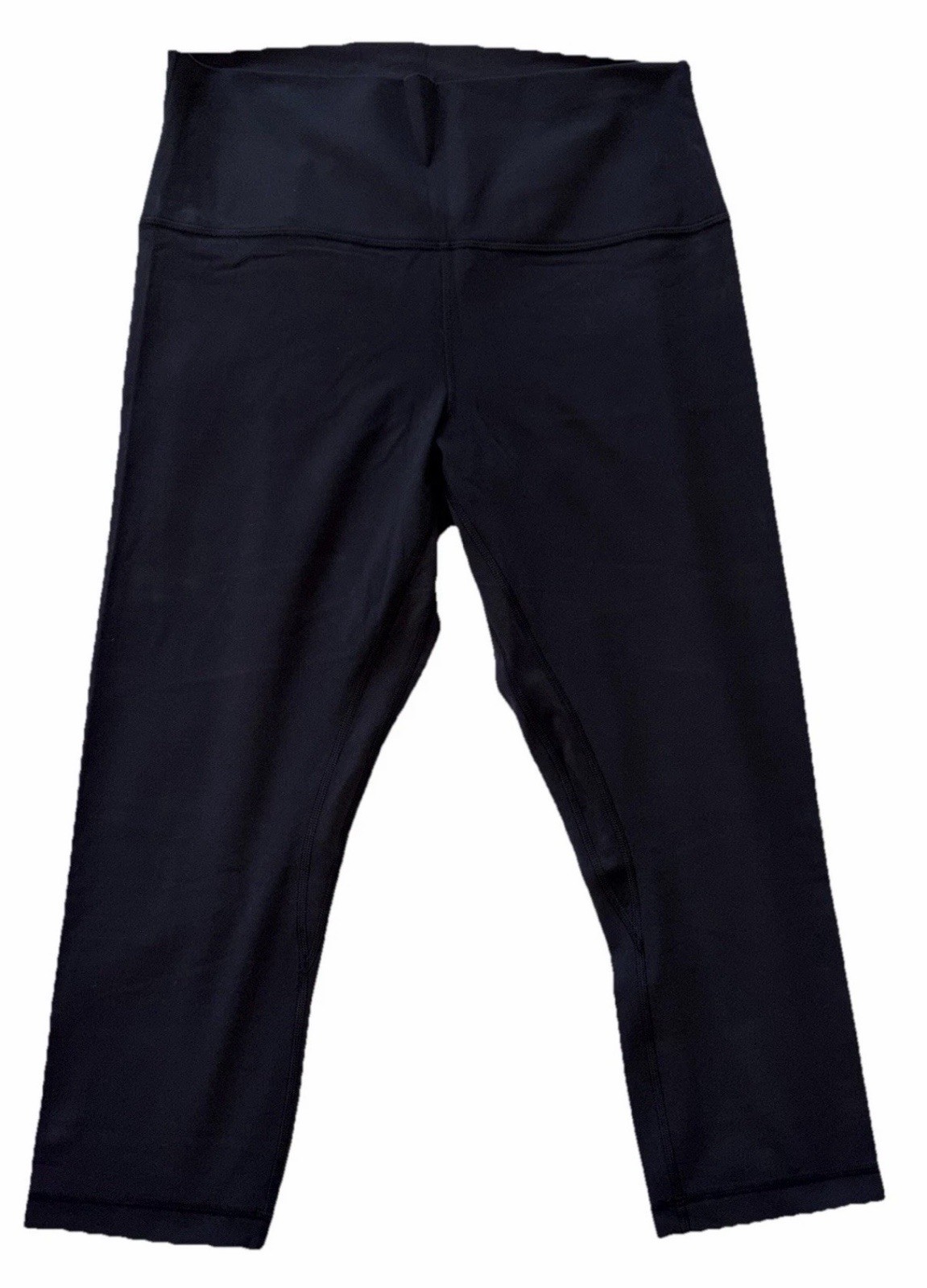 NWT🖤LULULEMON🖤SIZE 12🖤ALIGN HIGH RISE 21” CROP PANT🖤AUTHENTIC🖤BLACK🖤 NULU