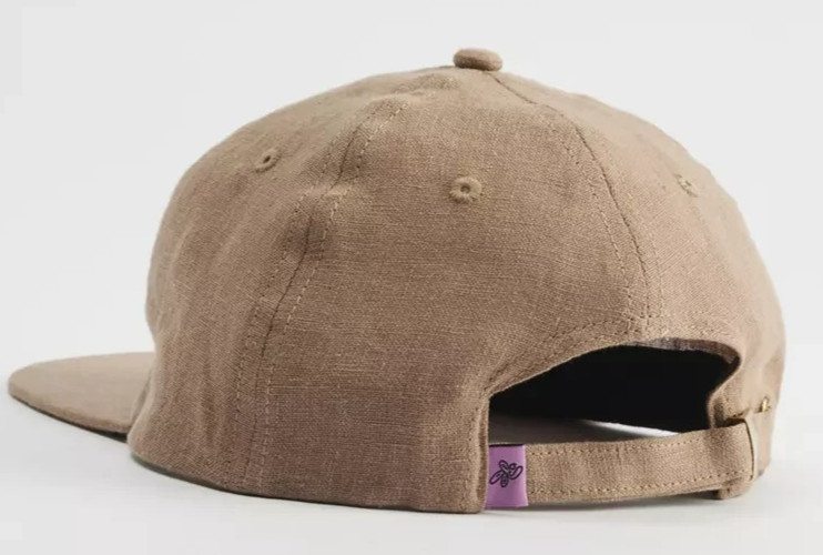 Hermanos Koumori Emotional Running Hat Wide Flat Brim Cap New OSFM Strapback