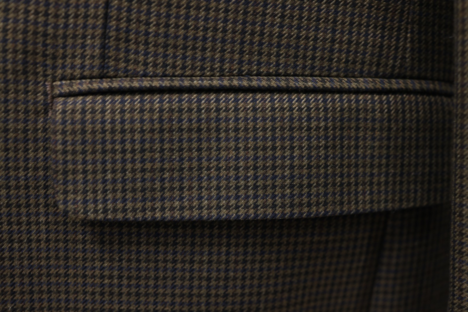 CHAPS mens brown multicolor HOUNDSTOOTH sport coat suit jacket blazer 46 R