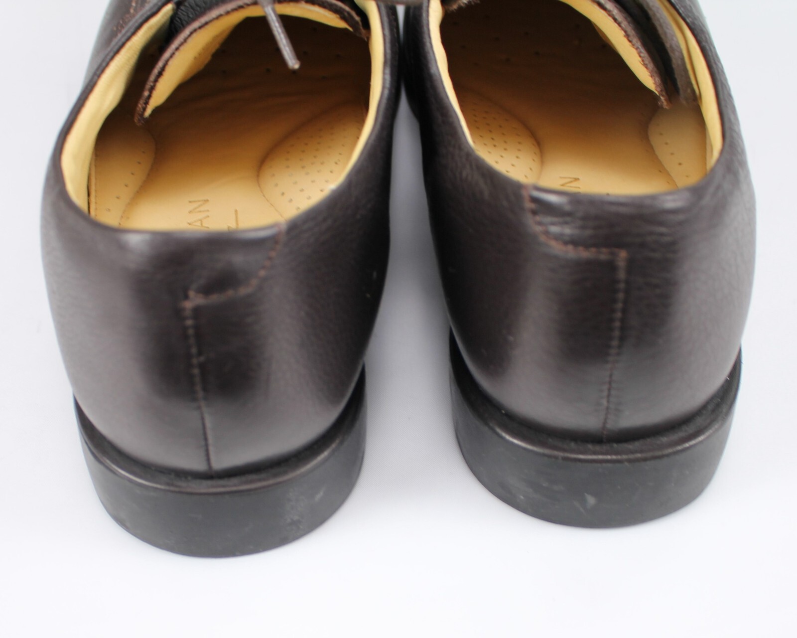 Bostonian Tifton Edge Oxford Men’s Shoes, Brown Leather, 11.5M, NWOT