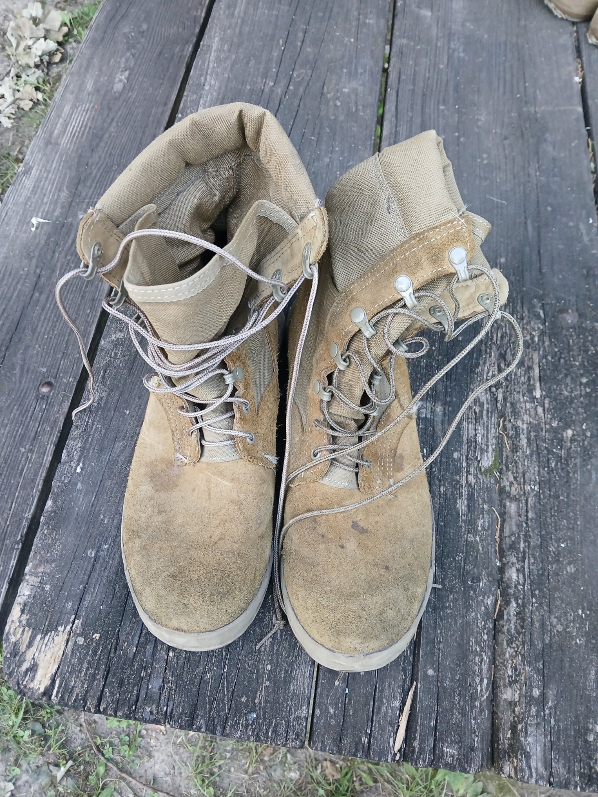 Used Belleville Summer Military Boots 10.0 W Size