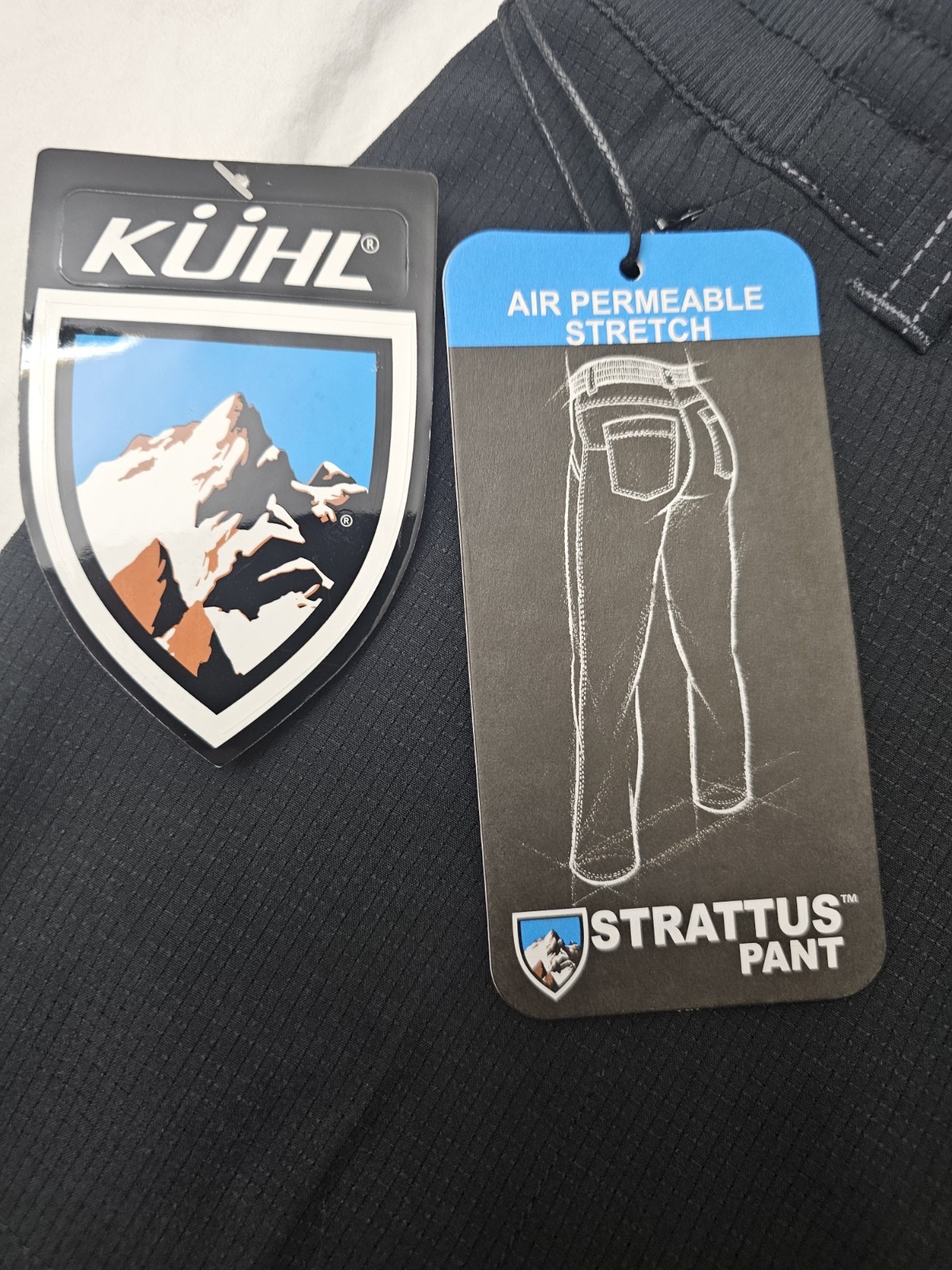 NWT KUHL Strattus Style 6234 Ripstop Hiking Pants Womens Black Size 6-Reg New