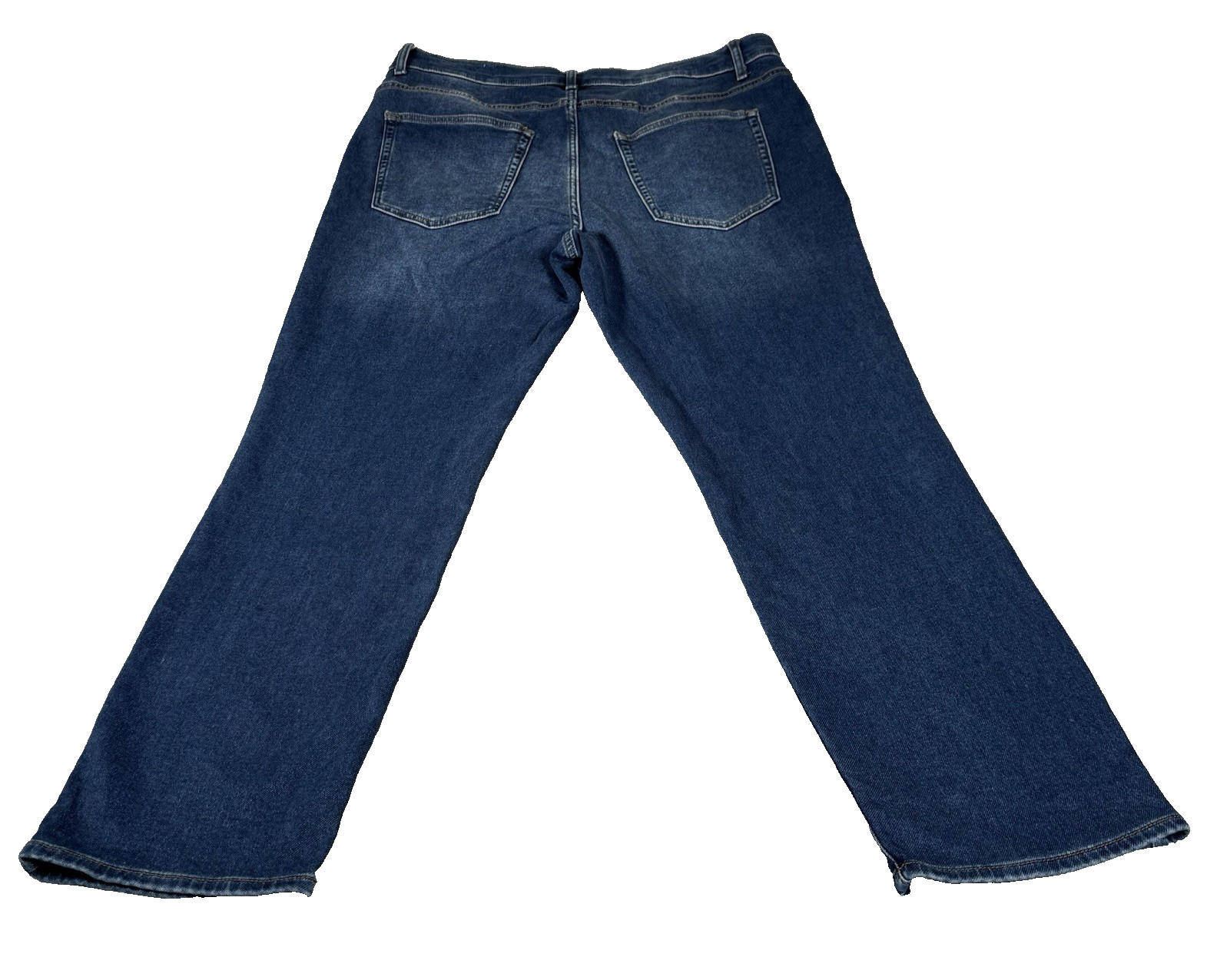 32 Degrees Cool Sweatpant Jeans Mens 40×32 Dark Wash Denim Straight Stretch