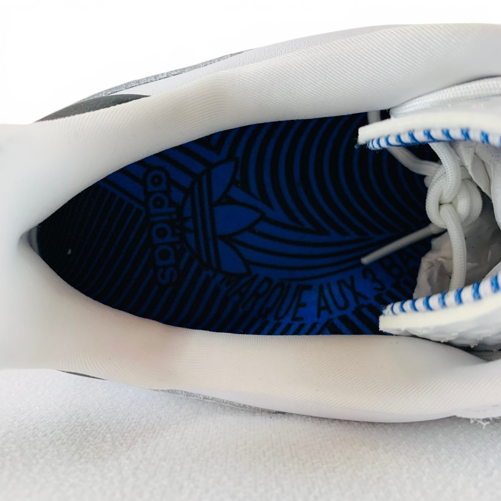 adidas Puig Cloud White Black Blue Bird Men’s Skateboarding Shoes Sneaker JH8168