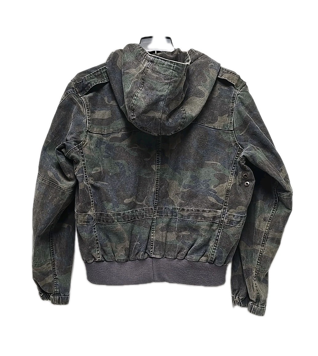 Vintage Mil-Tec Sturm Heavy Multi Camo Hoodie Jacket Size XL Military Germany?