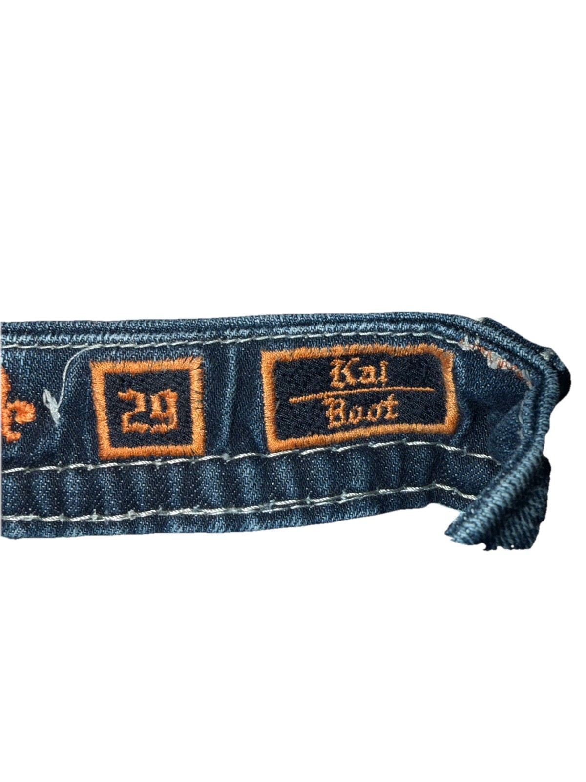 Rock Revival Women’s Mid Rise Bootcut Medium Wash Blue Denim Jeans 5-Pocket