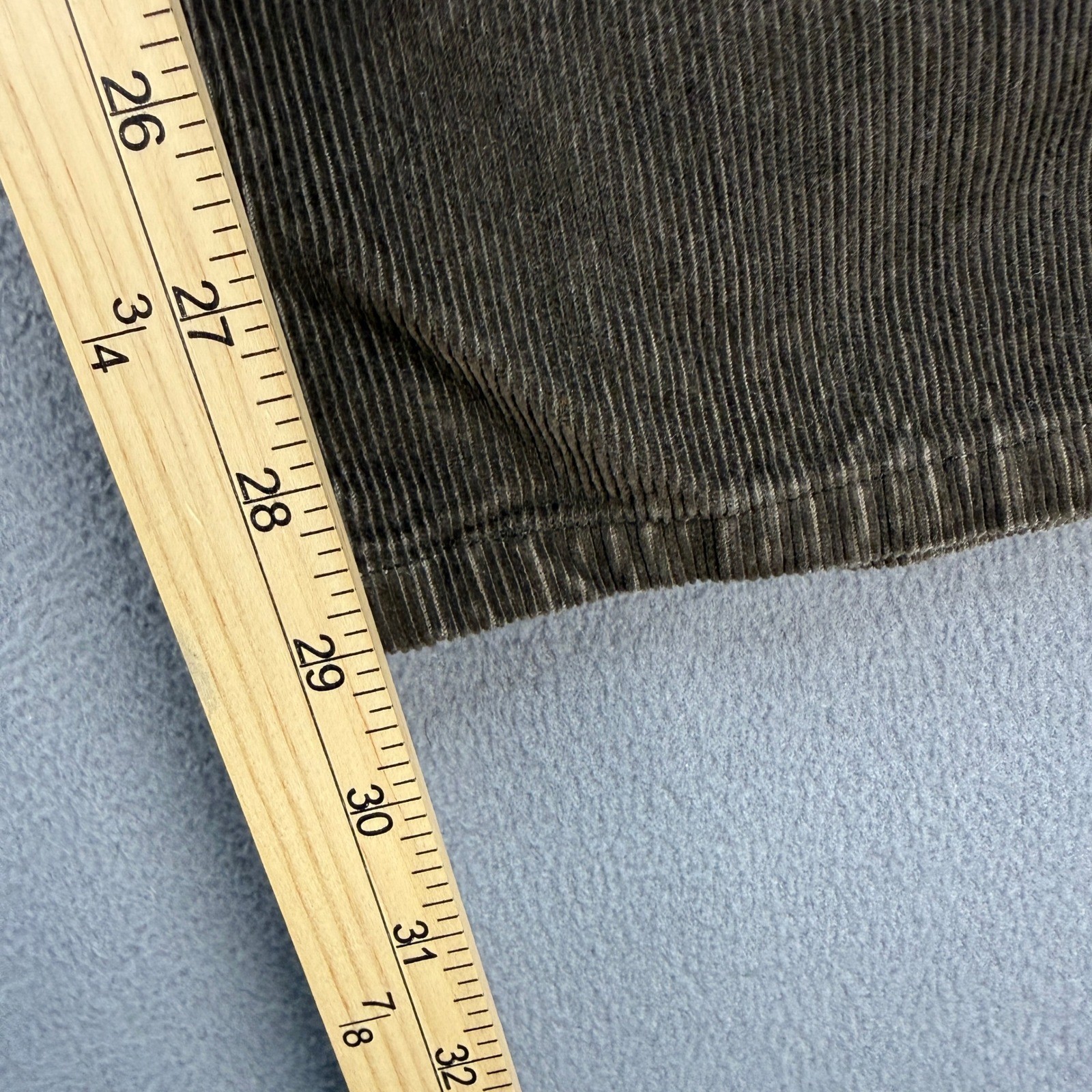 LL Bean Corduroy Pants Standard Fit 36×30 (FIT 36×29) Brown Straight Leg Cotton