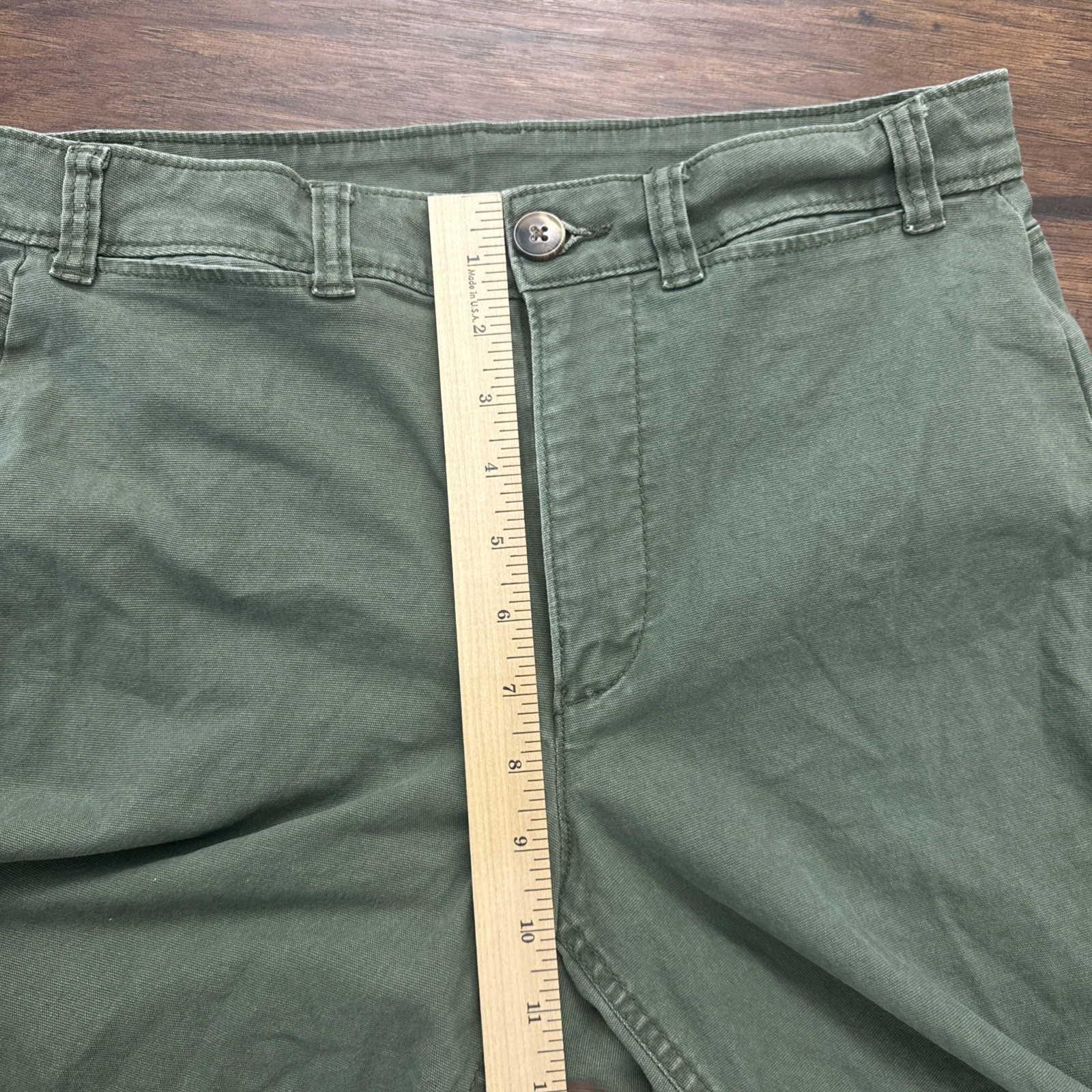Old Navy Extra High-Rise Baggy Wide Leg Jeans Womens 4 Petite (28×25) Green