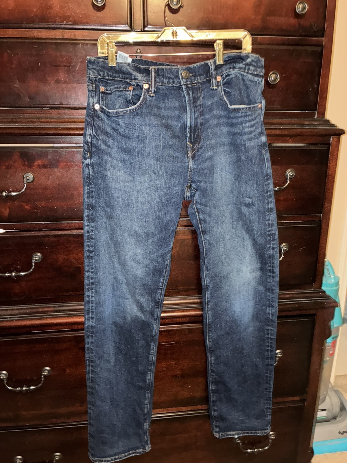 American Eagle Outfitters Original Straight Dark Wash Mens Jeans Size 32×34
