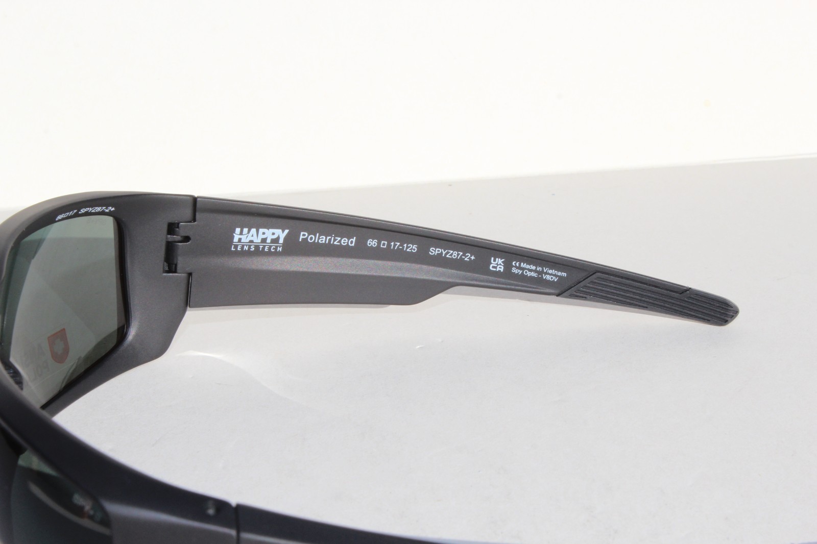 SPY OPTICS General SOSI POLARIZED Sunglasses Matte Black/Gray Green ANSI Z87.1