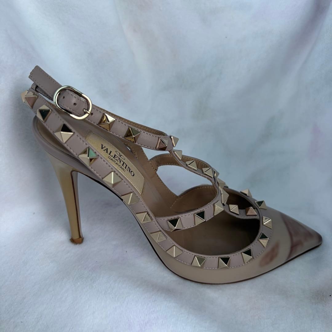 Valentino Garavani Rockstud Pumps Leather Women’s Size EU36/US6