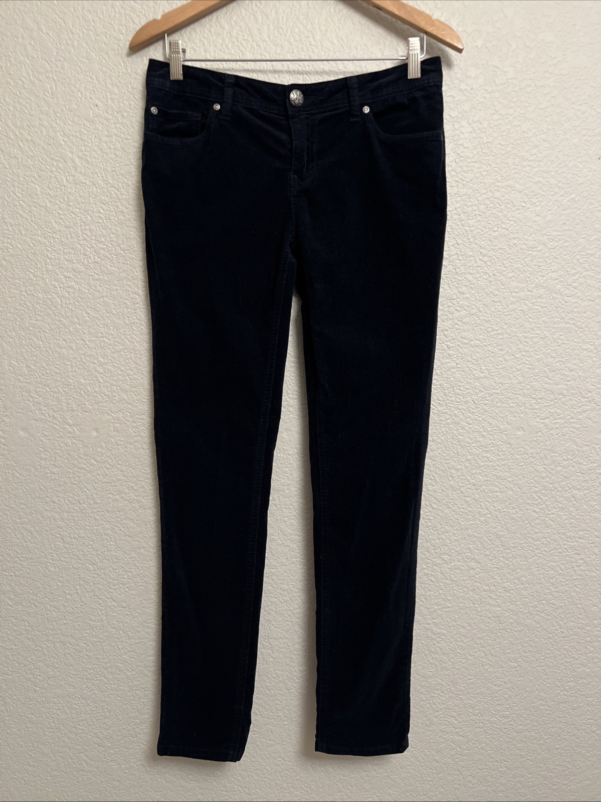 A New Approach a.n.a. Trouser Pants Coastal Cottage Academia Velvet Low Rise 10
