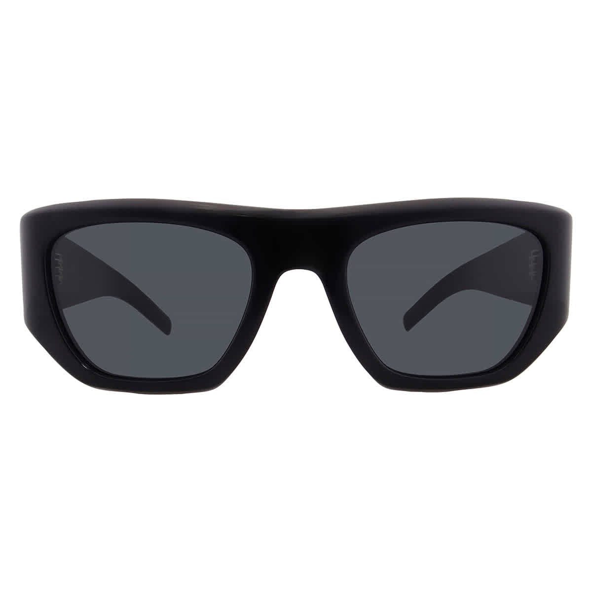 Saint Laurent Grey Square Ladies Sunglasses SL 740 005 52 SL 740 005 52