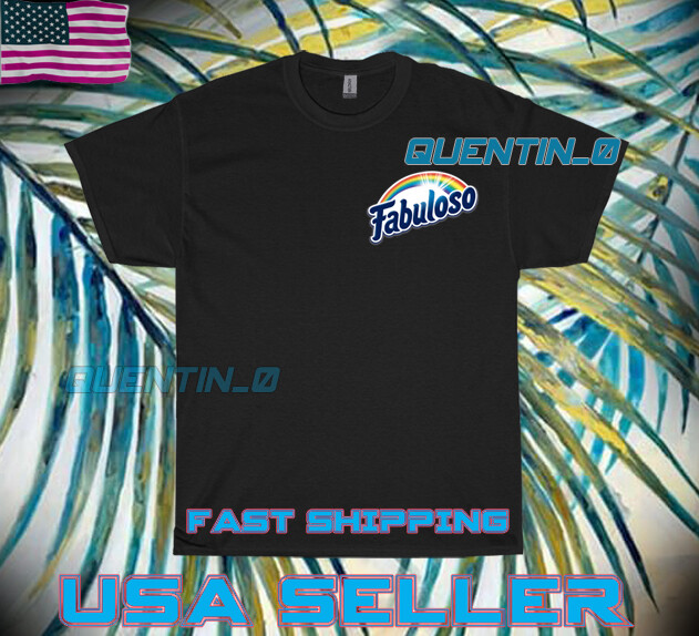 NEW SHIRT PREMIUM FABULOSO CLEANER SPRAY LOGO T-SHIRT FUNNY UNISEX SIZE S TO 5XL