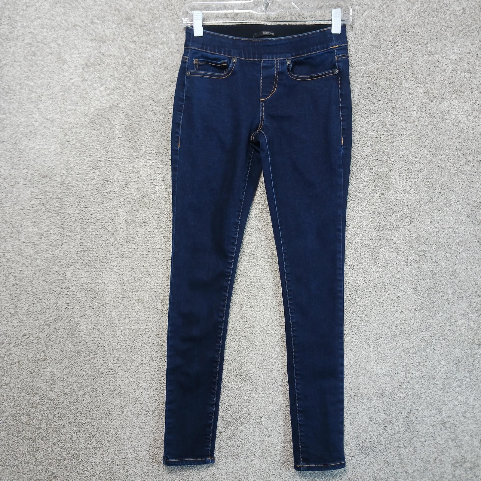 Maurices Jegging Jeans Womens XS-R Blue Dark Wash Slim Stretch Pull On 26×30
