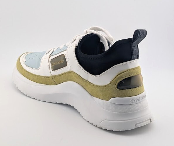 Calvin Klein Womens Ultra Neoprene Multicolor Lace-Up Sneaker Shoes Size 8M