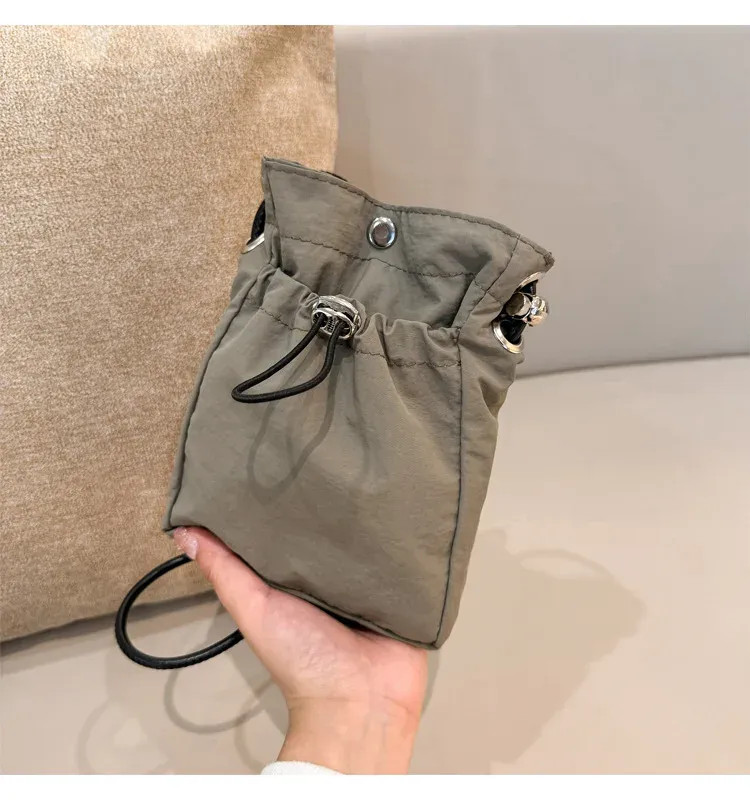 Versatile Crossbody Bag Soft Mini Phone Wallet Multifunctional Square