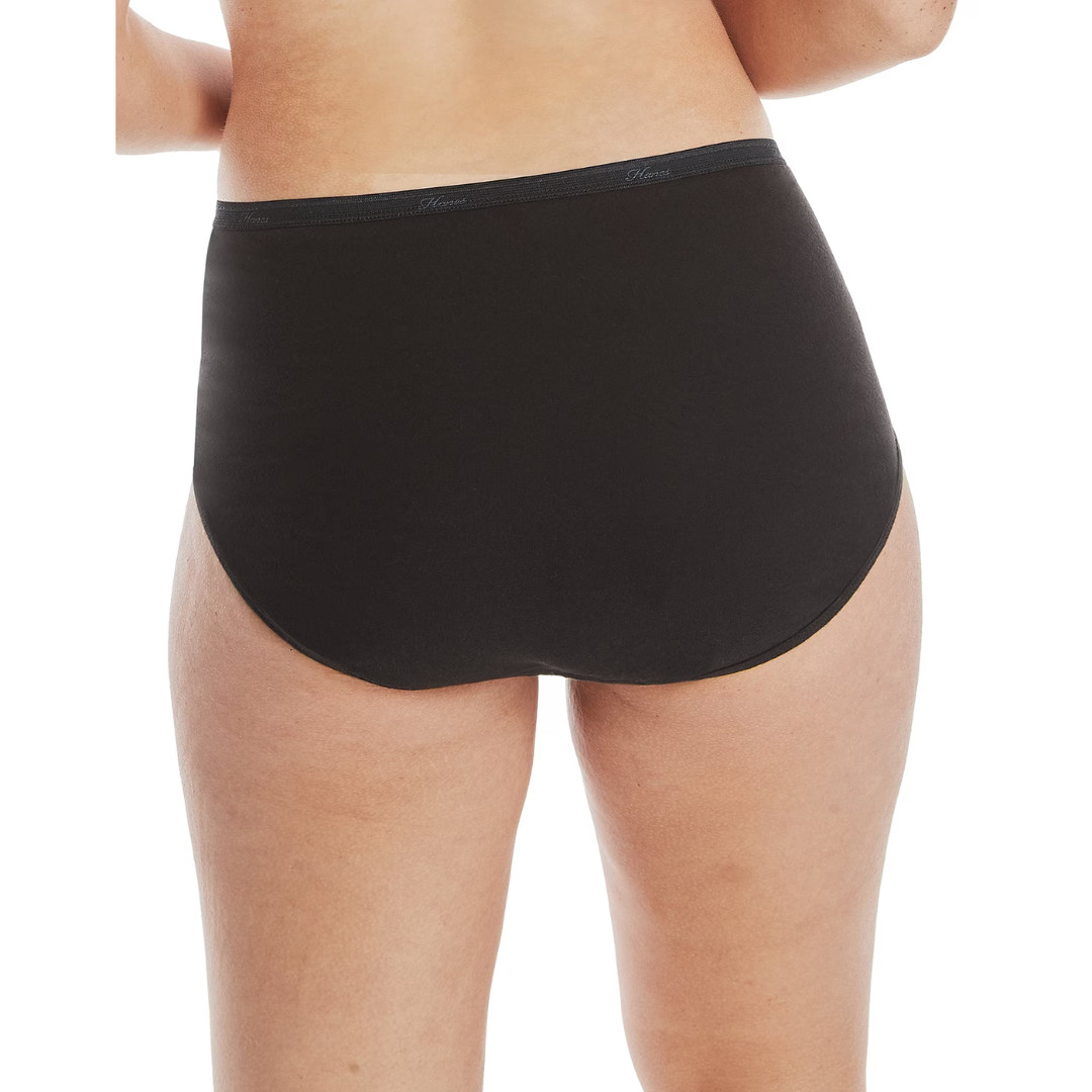 Hanes Womens 20-Pack Cotton Briefs Lady Underwear Panties Assorted Colors Prints