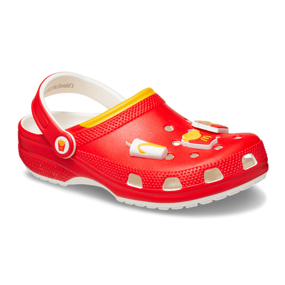 NEW CROCS MCDONALD’S X CROCS CLASSIC CLOG 209858-90H MULTI UNISEX
