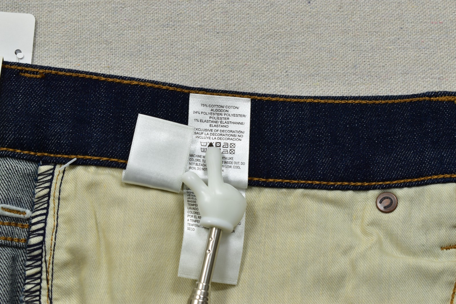 Lucky Brand Men’s 181 Relaxed Straight Denim Jeans Dark Wash Blue 44×30 Zip NEW