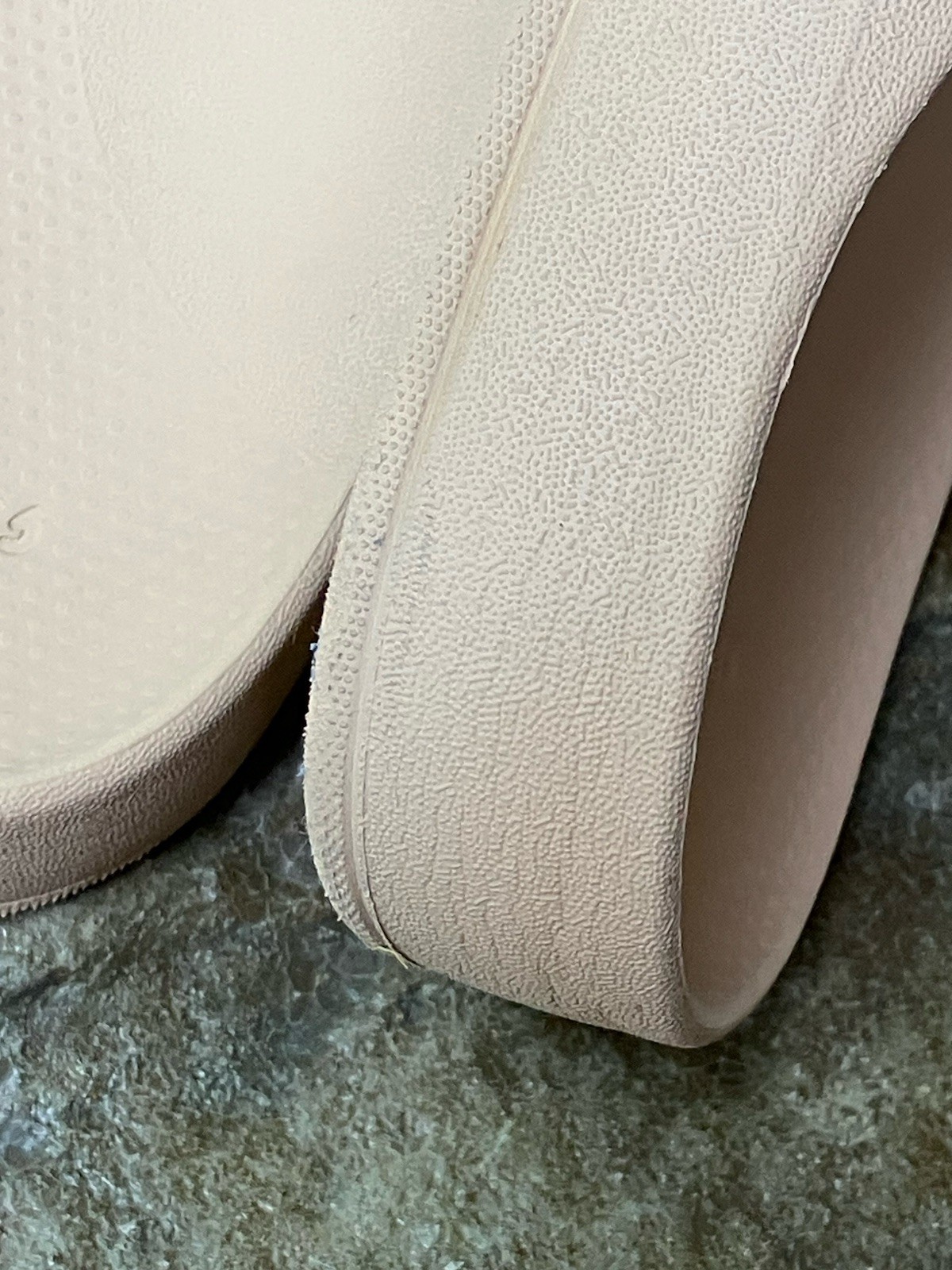 Archies Slide Sandals Womens 8 Tan Nude Comfort Slip On Orthotic Arch Pool Beach
