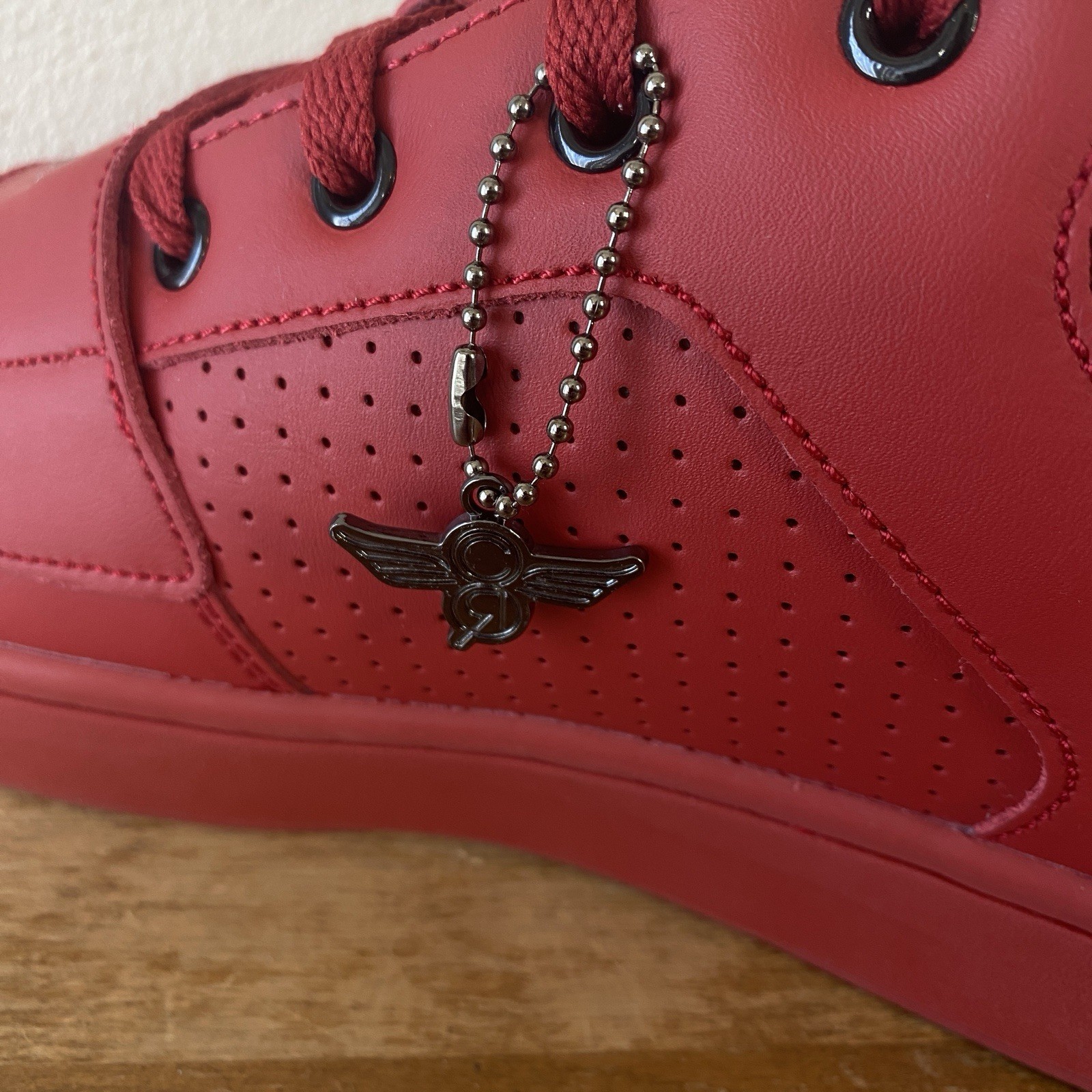 Creative Recreation Cesario Lo Red Leather Low Top Sneaker – Size 13