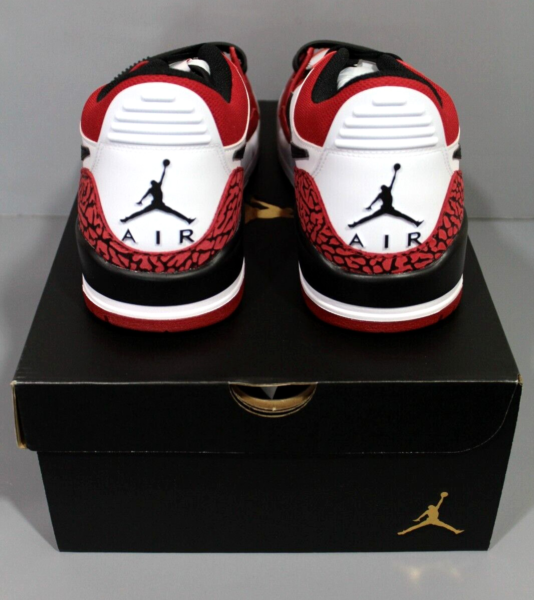 Nike Air Jordan Legacy 312 Low Mens Sneakers 10 White Black Gym Red