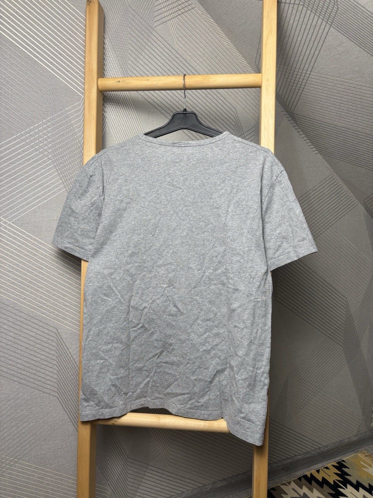 ASKET T-shirt Grey Premium Organic Cotton Size M short Basic Crewneck