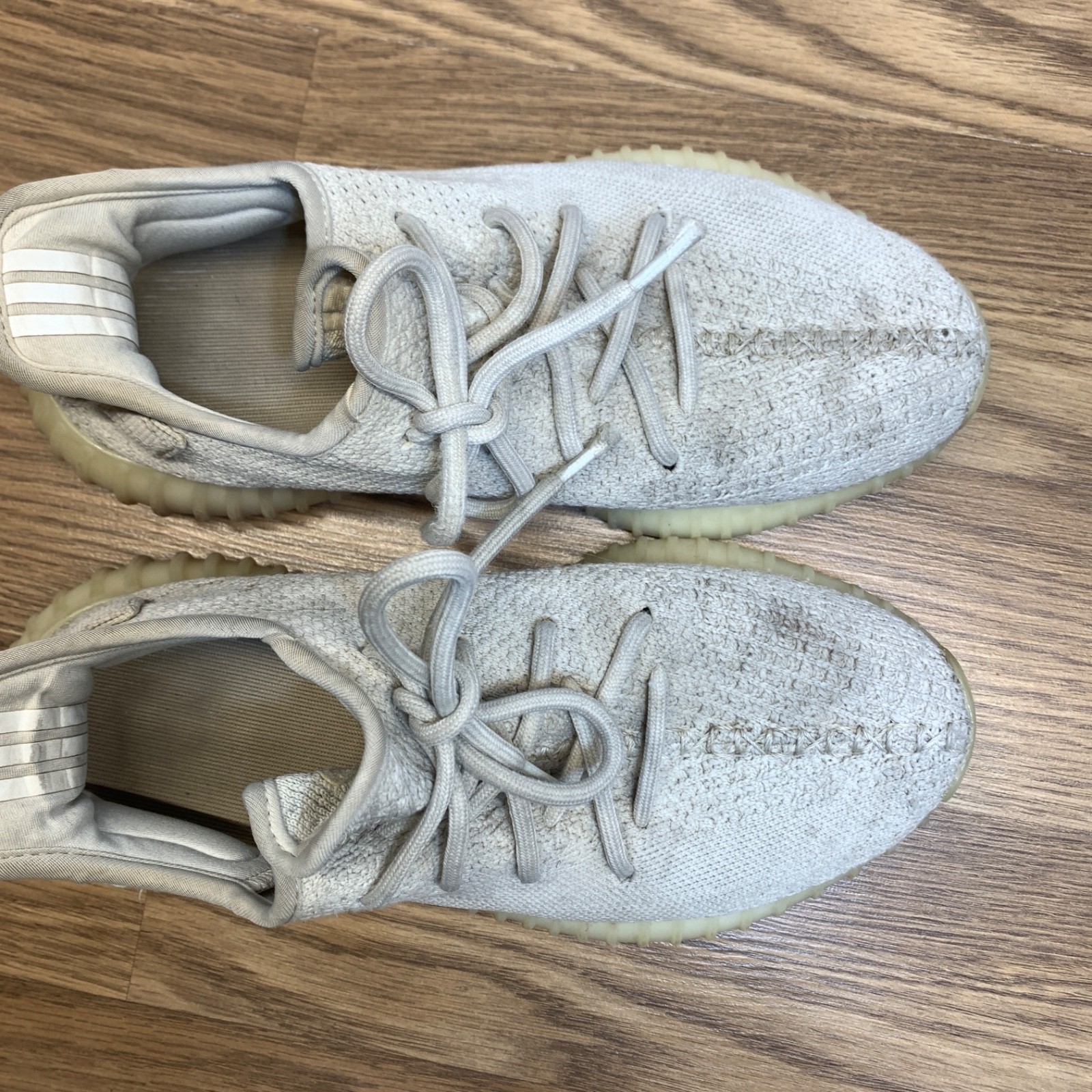 ADIDAS YEEZY Boost Men’s Size 38 5.5 Cream/white 350 V2 Ape 779001 Womens 7