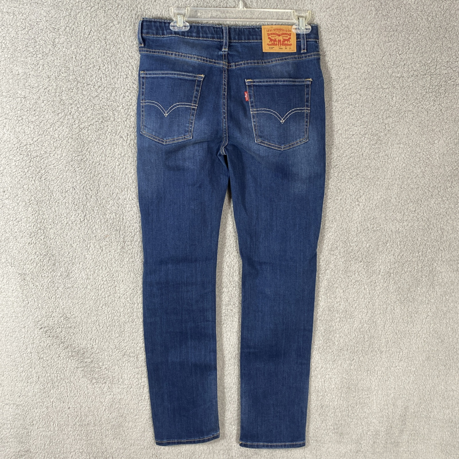 GUC Two Pair Levi 510 18 Regular 29×31 Jeans One Black One Blue
