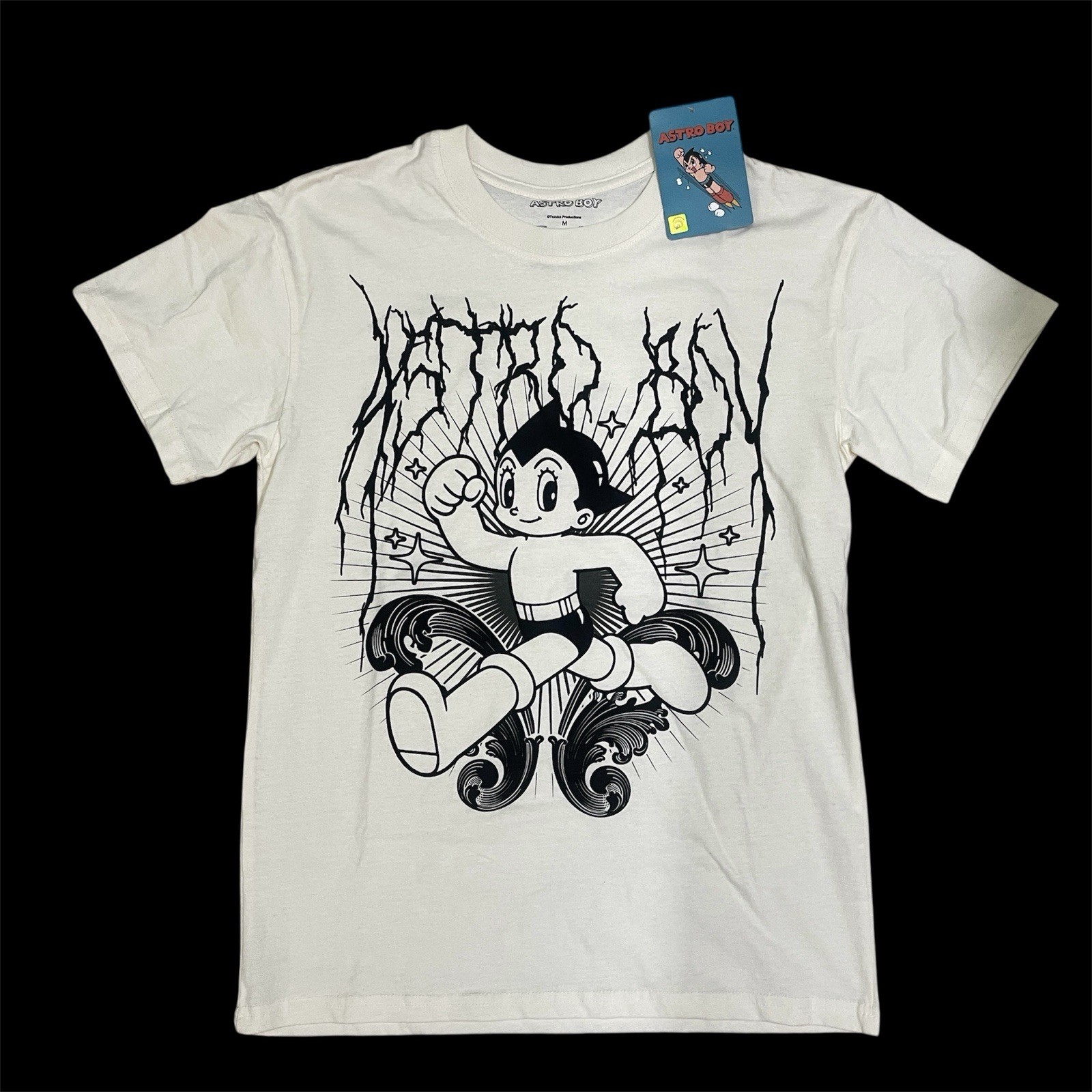 Astro Boy Graphic T-Shirt Men’s Size M – White Anime Tee