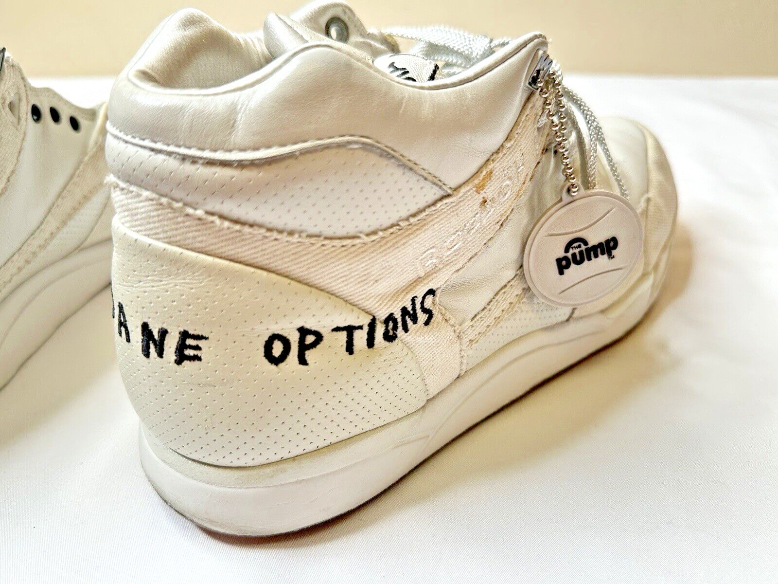 Jean Michel-Basquiat x Reebok Pump Omni Lite White Size 7.5