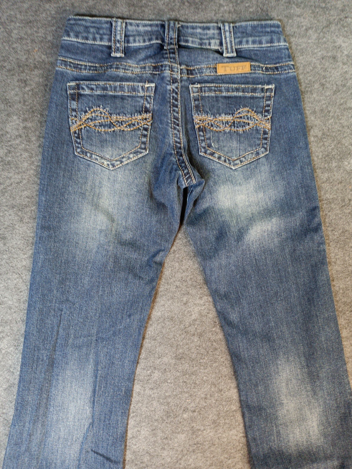 Cowgirl Tuff Co. Women’s Bootcut Blue Denim Jeans – Size 28×32