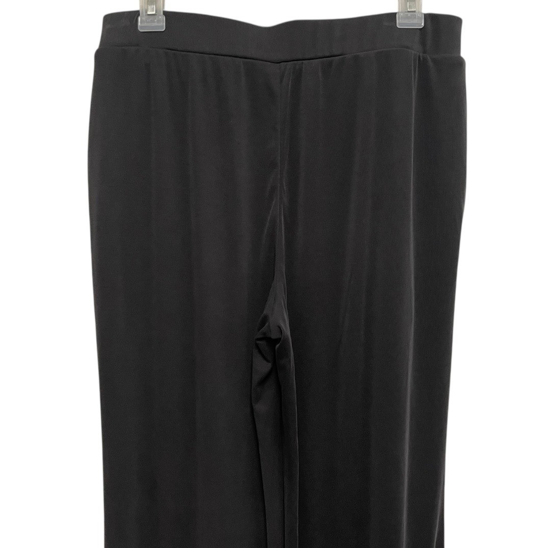 OGLmove Pull On Wide Leg Pant Charcoal Grey Size Medium